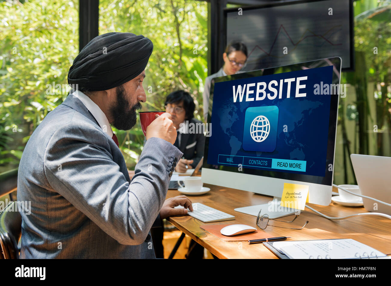 Sito Web in tutto il mondo globale concetto icona Foto Stock