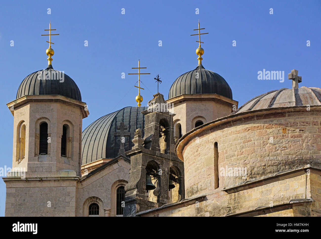Saint Nicholas (St. Nicola) Chiesa Ortodossa Serba nella città vecchia di Kotor Foto Stock