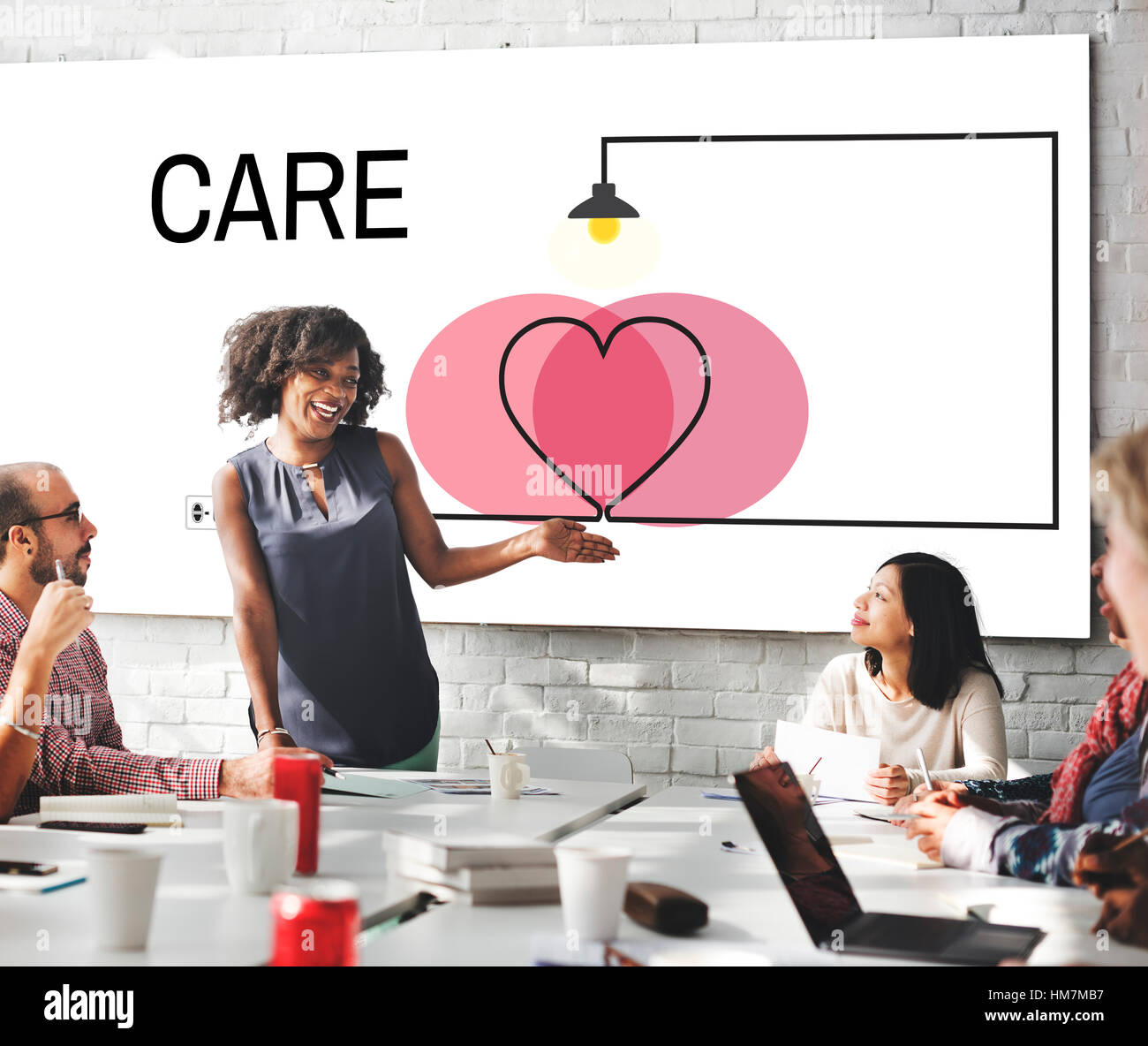 Le donazioni di beneficenza amore supporto cura il concetto di cuore Foto Stock