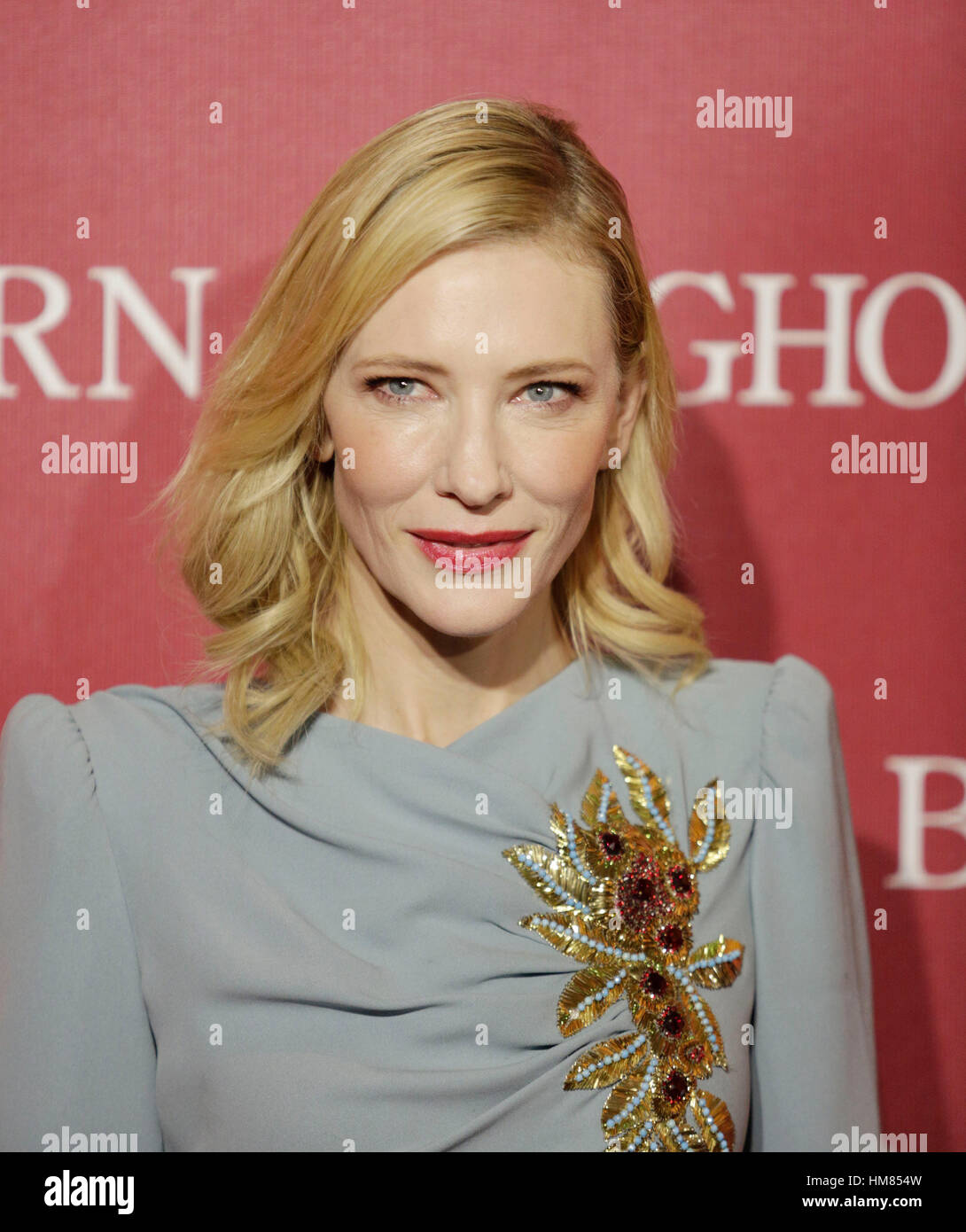 Cate Blanchett arriva a 2016 Palm Springs International Film Festival di gala del 2 gennaio 2016 in Palm Springs, California. Foto di Francesco Specker Foto Stock