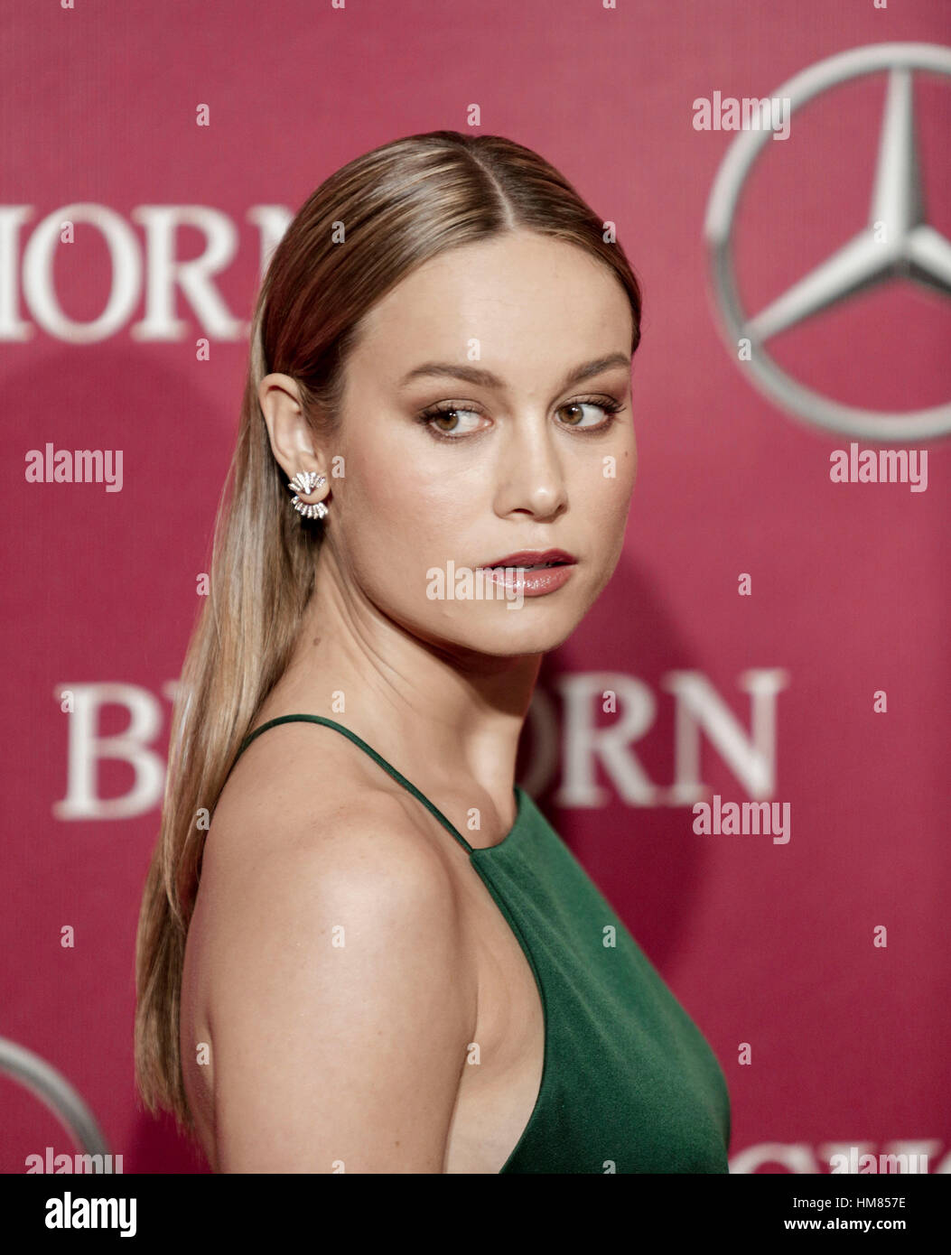 Brie Larson arriva a 2016 Palm Springs International Film Festival di gala del 2 gennaio 2016 in Palm Springs, California. Foto di Francesco Specker Foto Stock