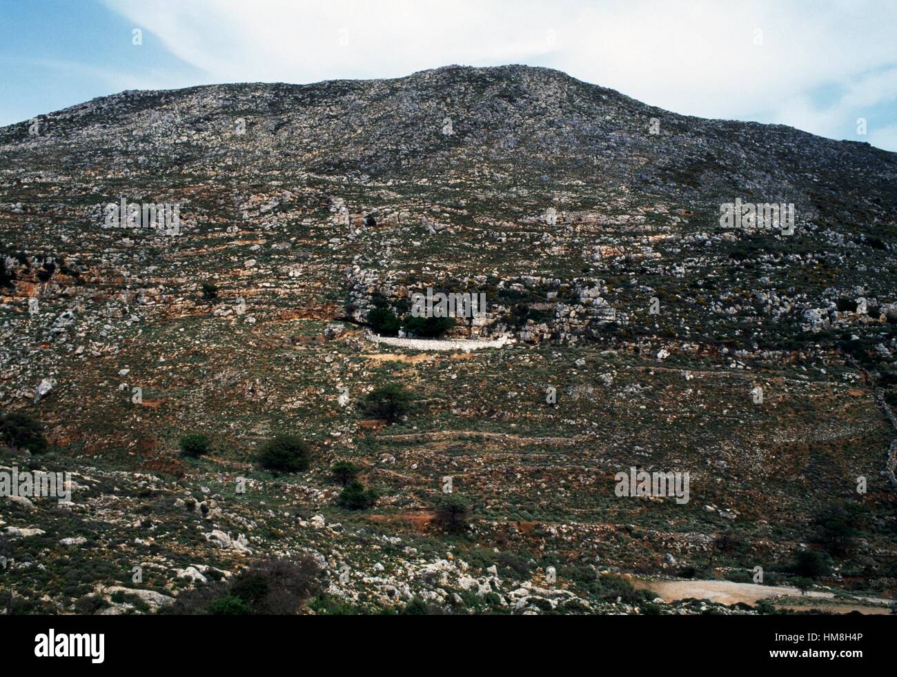 Paesaggio, Rodopos penisola, Creta, Grecia. Foto Stock