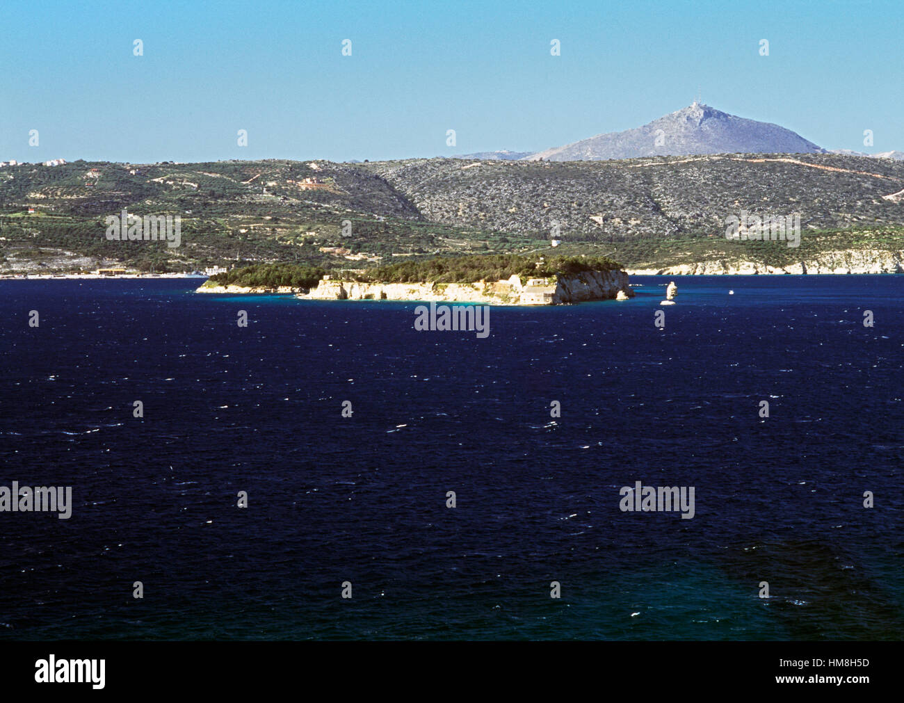 Souda Bay, Creta, Grecia. Foto Stock