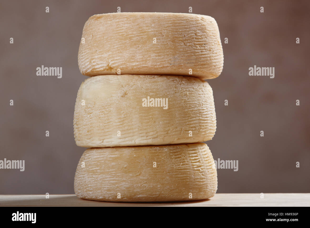 Formaggio Pecorino - prodotti tipici italia Foto Stock