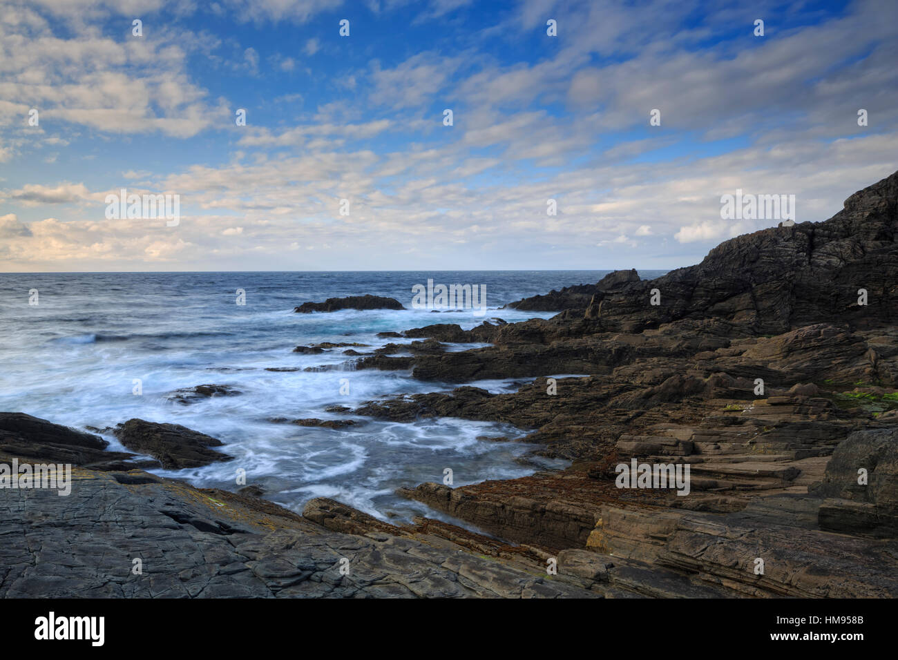 Malin Head, County Donegal, Ulster, Repubblica di Irlanda Foto Stock