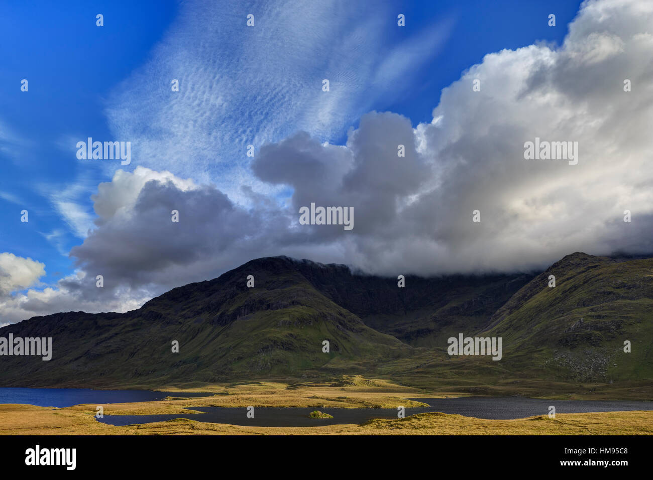 Doolough, nella contea di Mayo, Connacht, Repubblica di Irlanda Foto Stock