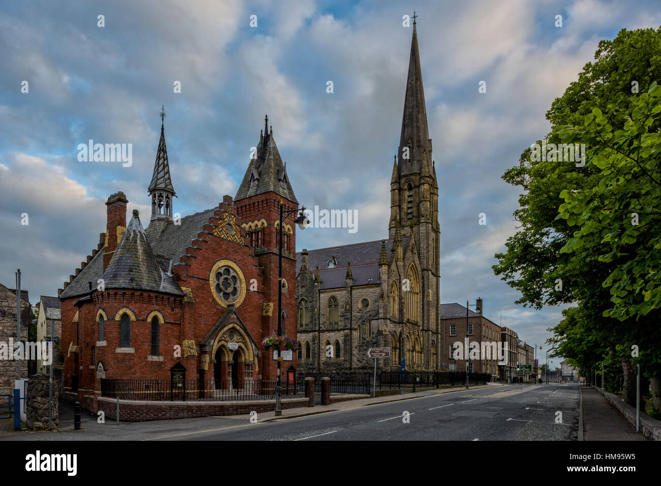 Armagh City, nella contea di Armagh, Ulster (Irlanda del Nord, Regno Unito Foto Stock