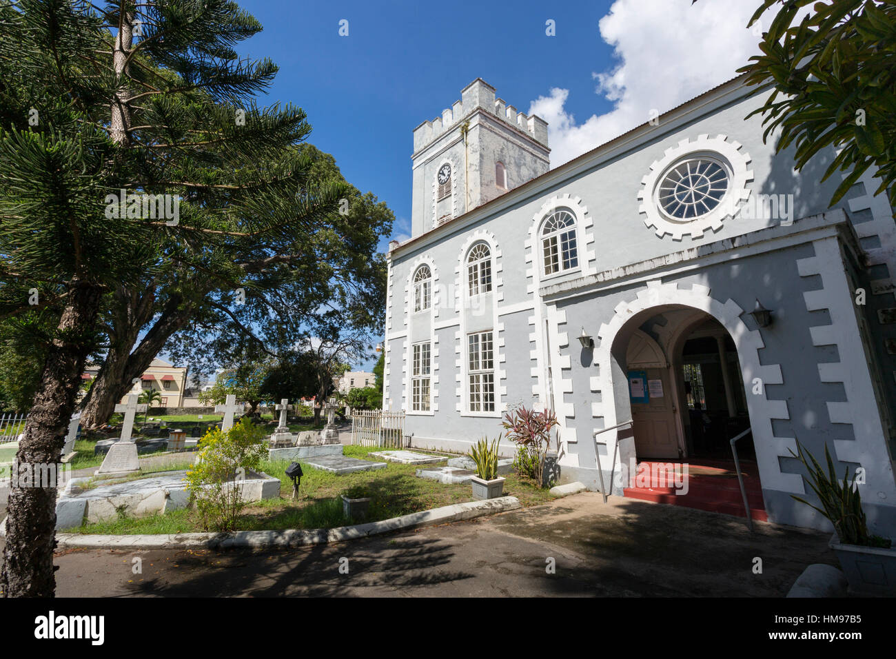 La Chiesa di Santa Maria, Bridgetown, San Michele, Barbados, West Indies, dei Caraibi e America centrale Foto Stock