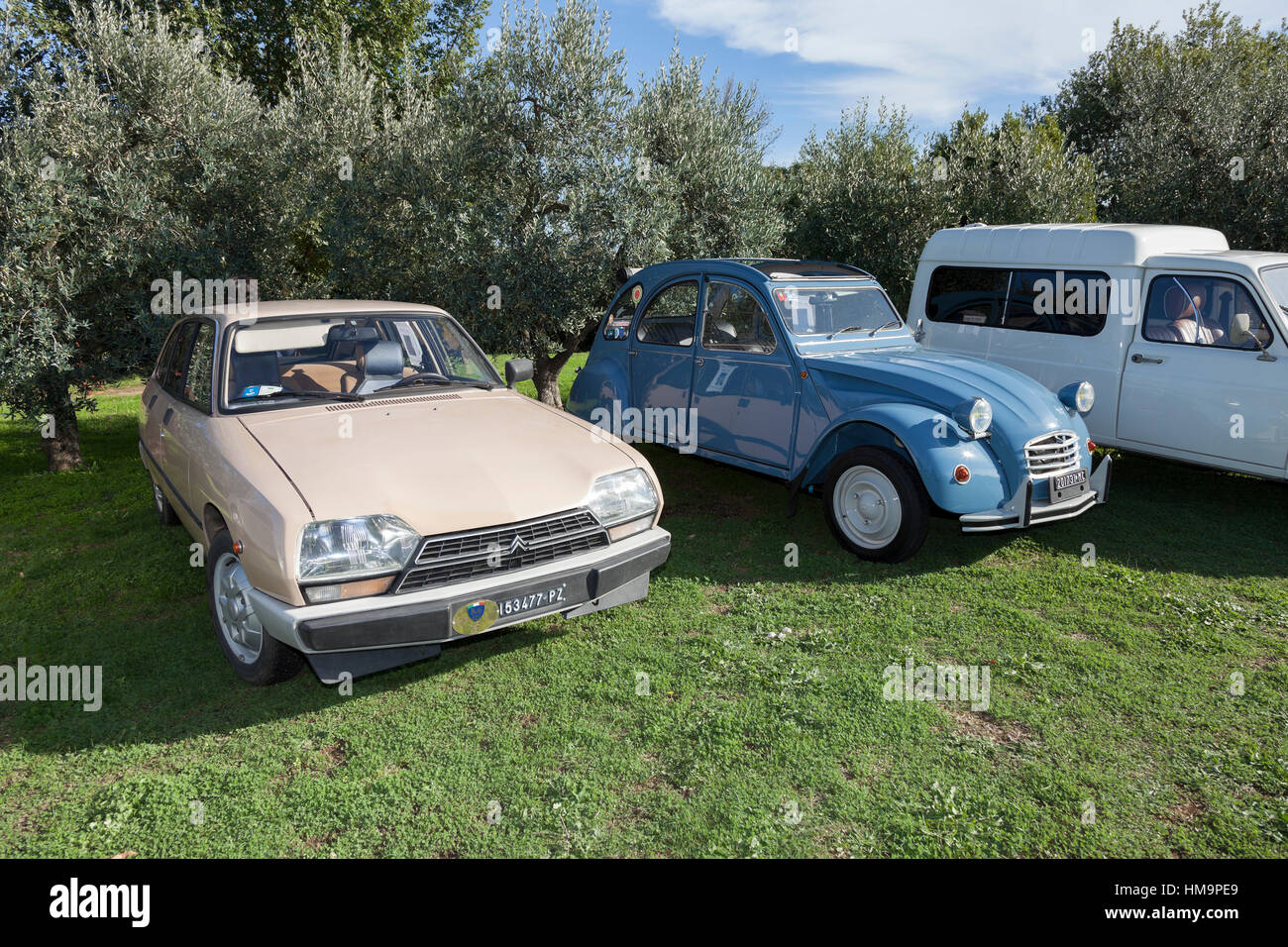 Citroen GSA e 2CV Foto Stock