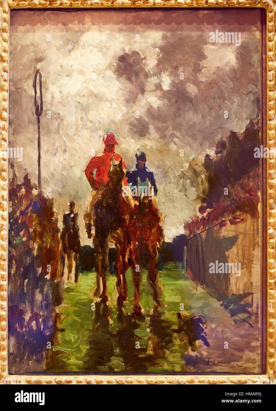'''I fantini'',1882, Henri de Toulouse-Lautrec, Museo Thyssen-Bornemisza, Madrid, Spagna Foto Stock