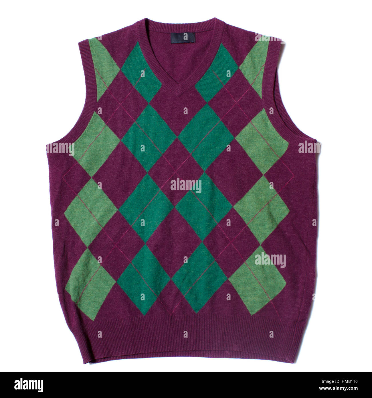 Il rosso e il verde vest Foto Stock