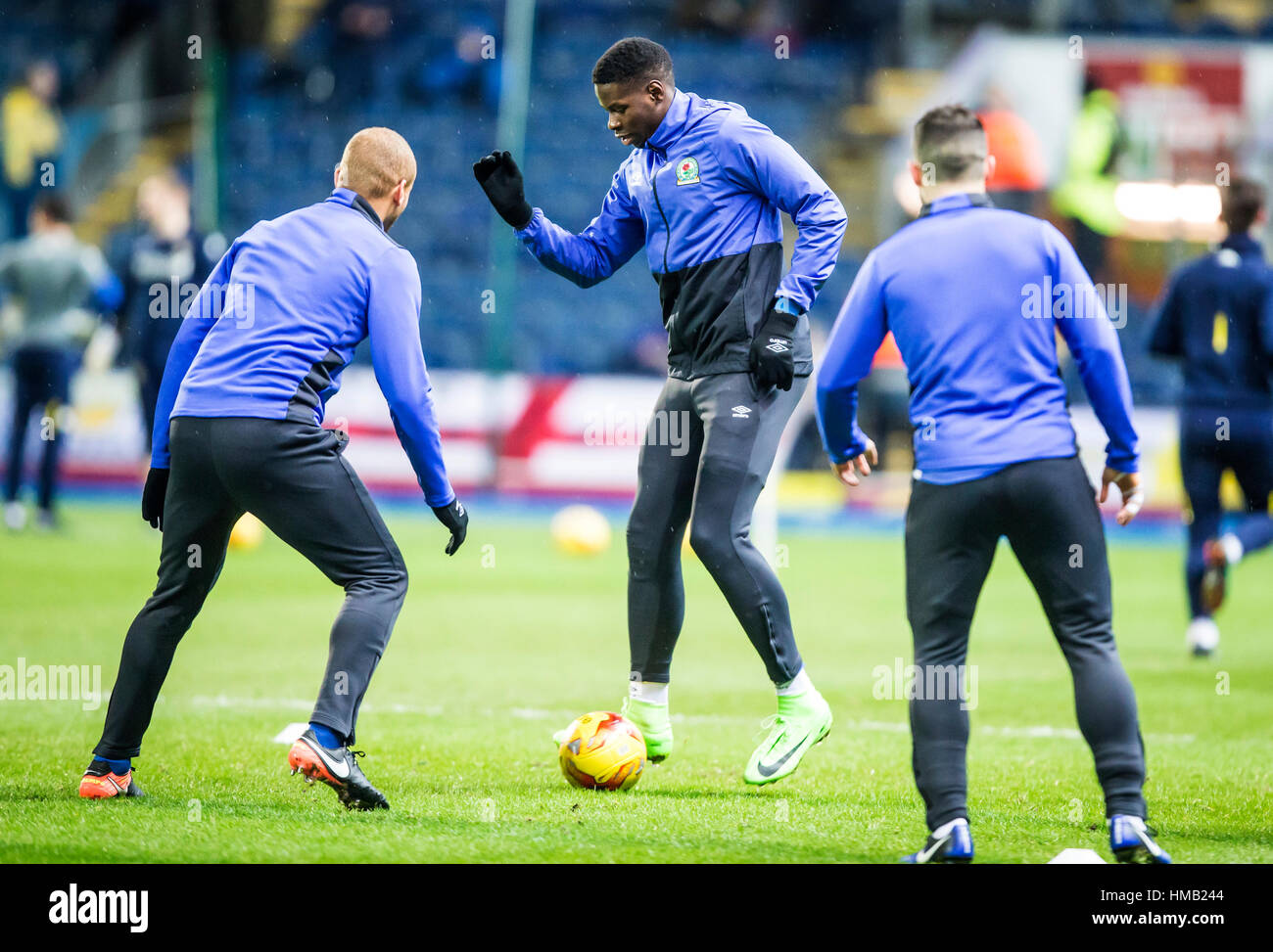 Blackburn Rovers' Lucas Joao ahaed del cielo scommessa match del campionato a Ewood Park di Blackburn. Stampa foto di associazione. Picture Data: Mercoledì 1 febbraio 2017. Vedere PA storia SOCCER Blackburn. Foto di credito dovrebbe leggere: Danny Lawson/filo PA. Restrizioni: solo uso editoriale nessun uso non autorizzato di audio, video, dati, calendari, club/campionato loghi o 'live' servizi. Online in corrispondenza uso limitato a 75 immagini, nessun video emulazione. Nessun uso in scommesse, giochi o un singolo giocatore/club/league pubblicazioni. Foto Stock