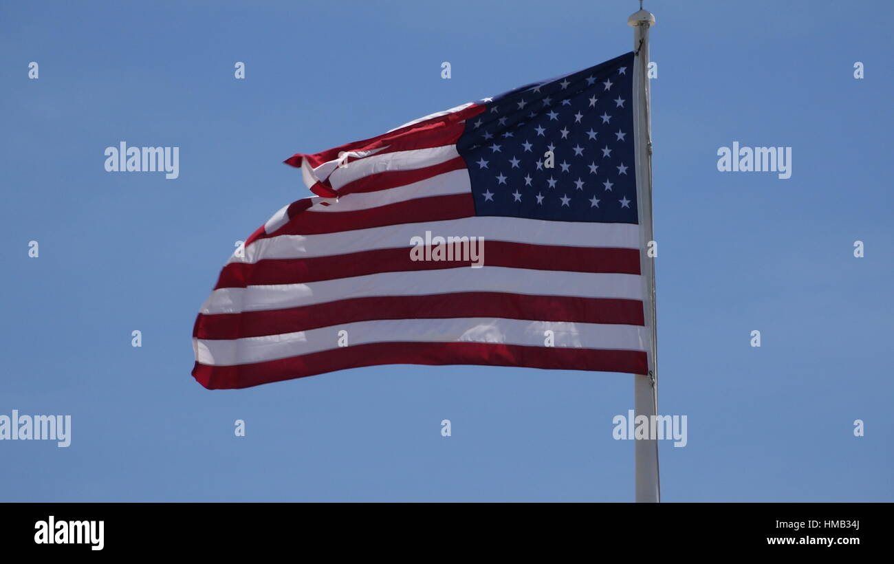 Bandiera americana libertà Foto Stock