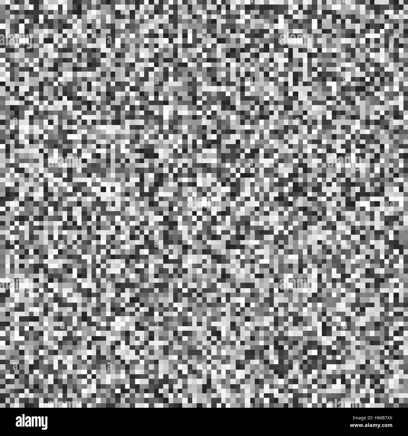 La televisione di vettore di rumore pixel astratto glitch decorazione moderna sullo sfondo Illustrazione Vettoriale