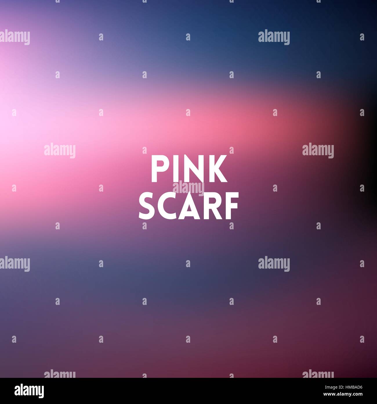 Square sfocato sfondo lilla - tramonto colori con preventivo motivante - Sciarpa Rosa Illustrazione Vettoriale