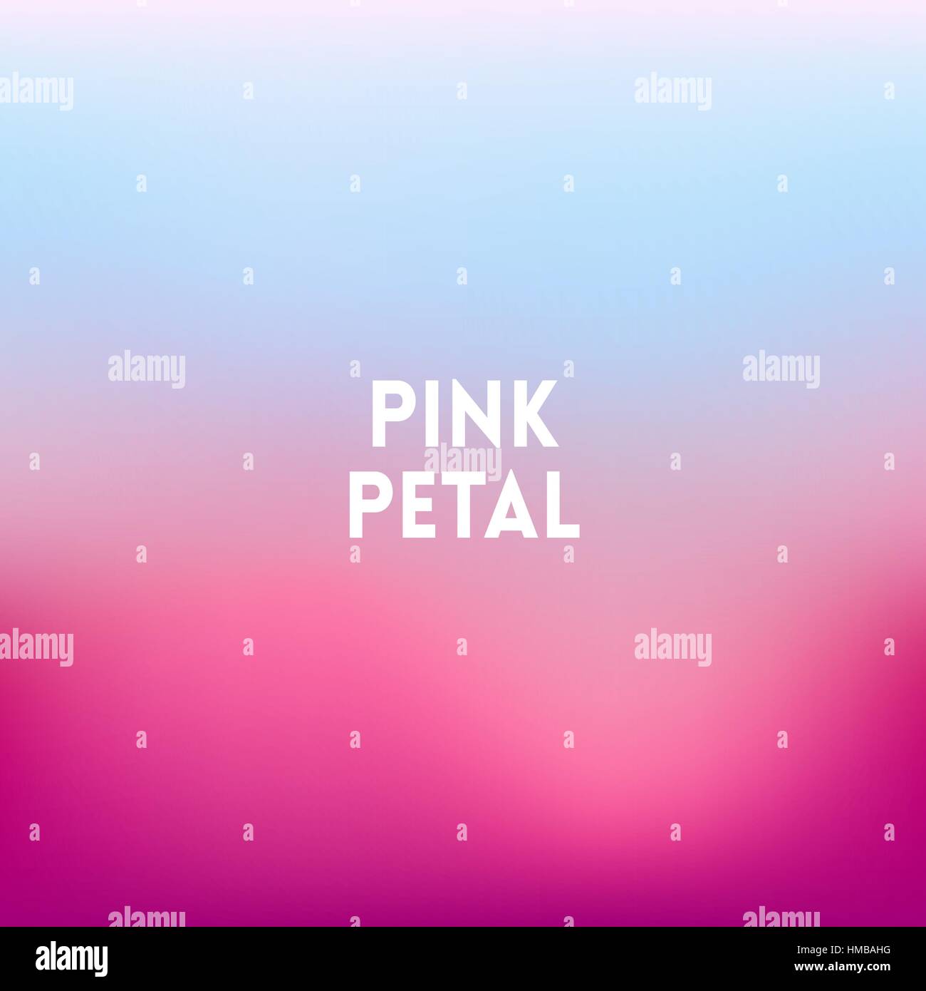 Square sfocato sfondo lilla - tramonto colori con preventivo motivante - rosa petalo Illustrazione Vettoriale