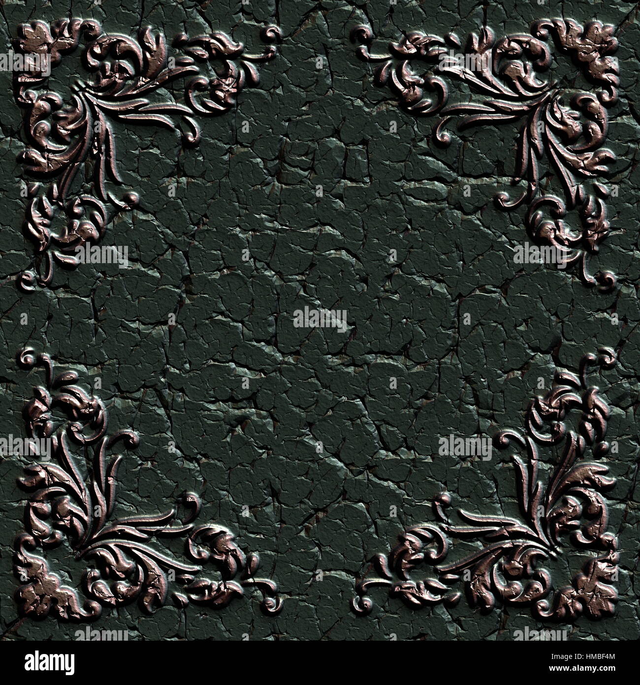 Immagine,usurata,frame,ornato,antica,vintage,rétro,sfondo,l'arte,scolpito,design,vuota,decorative,vuoto,vecchio,decoration,età,immagine Foto Stock