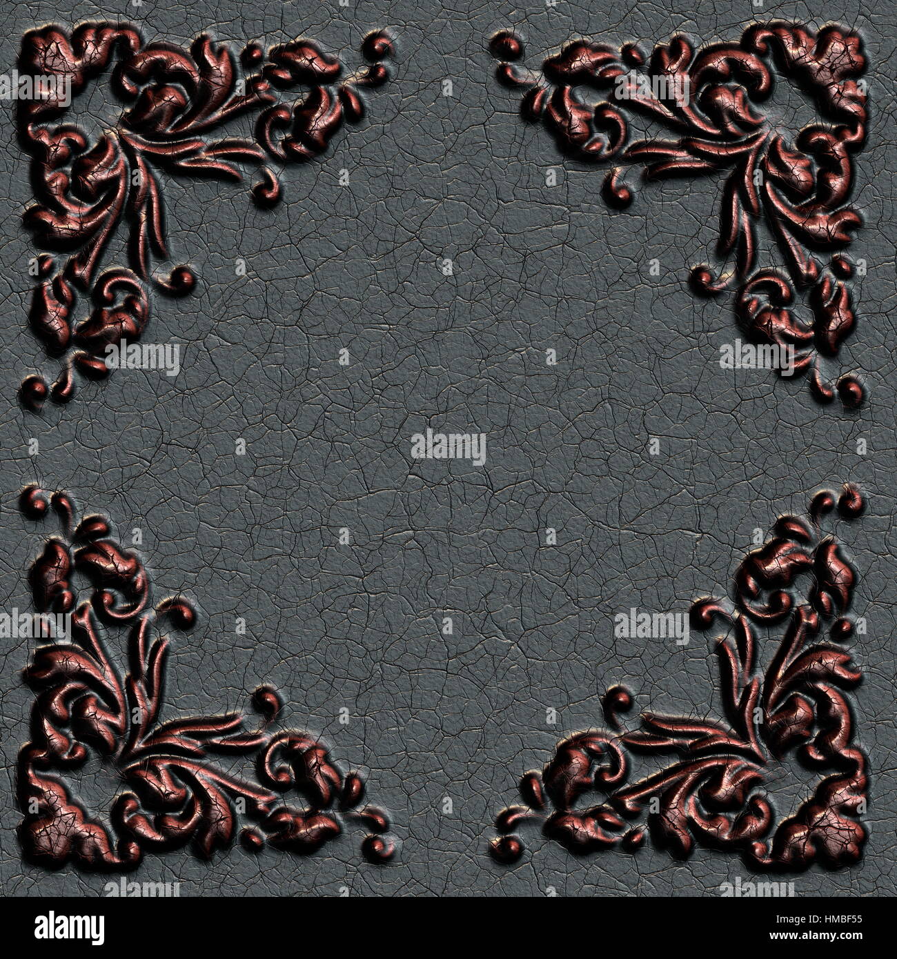 Immagine,usurata,frame,ornato,antica,vintage,rétro,sfondo,l'arte,scolpito,design,vuota,decorative,vuoto,vecchio,decoration,età,immagine Foto Stock