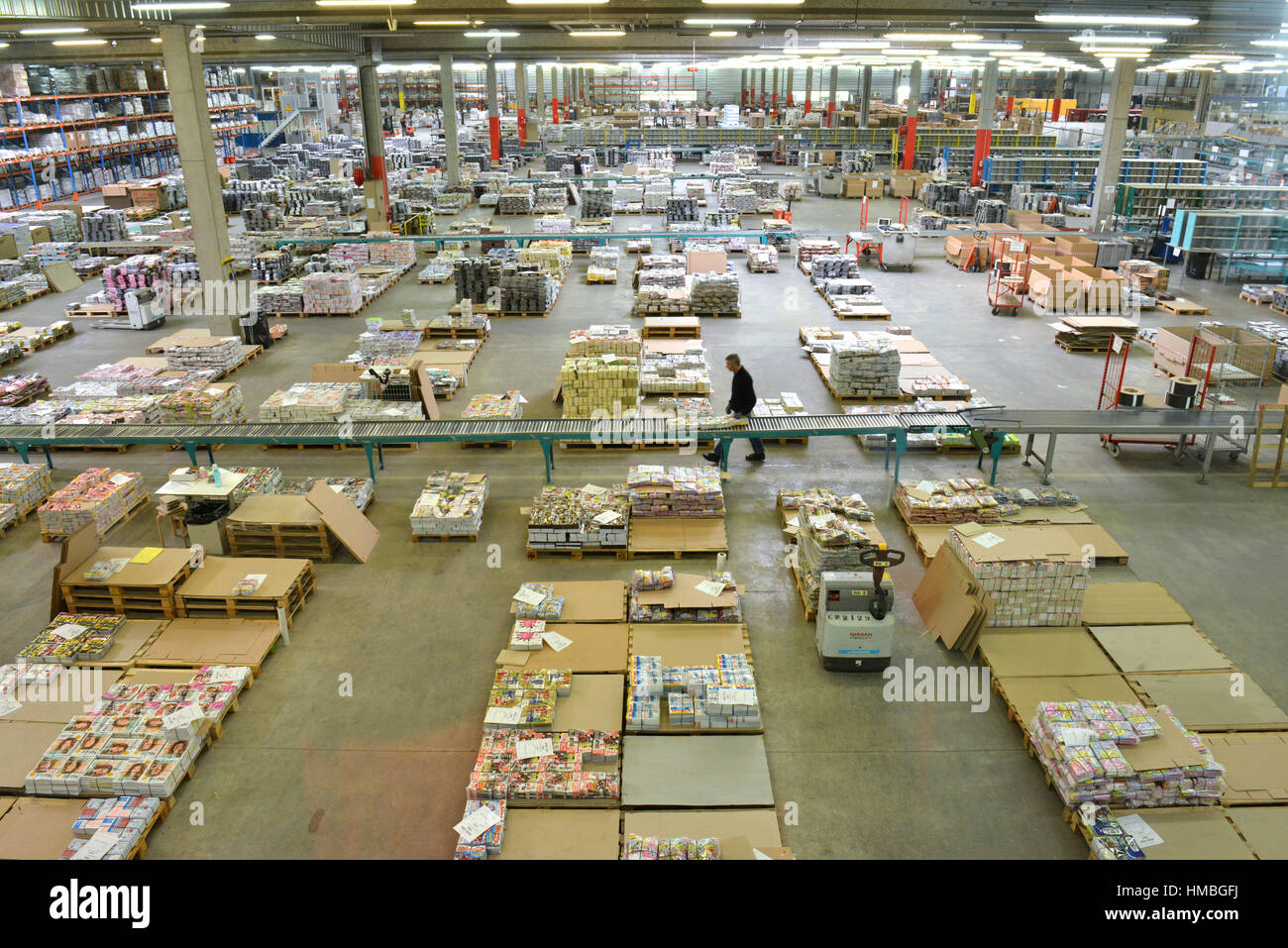 Saint-Quentin-Fallavier (Centrale Francia orientale): 'LP' Sede Foto Stock