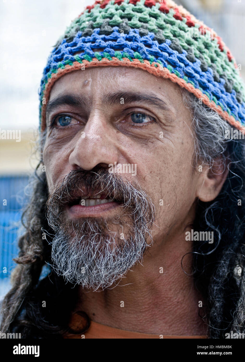 Ritratto Rastafari uomo Foto Stock