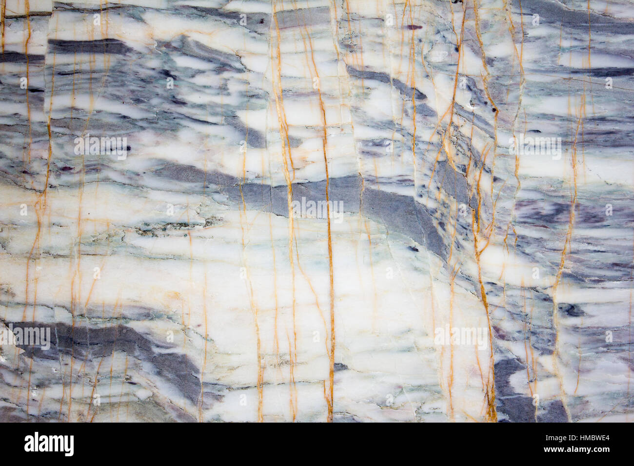 Primo piano Il blu e il bianco della pietra di marmo onice texture di sfondo Foto Stock