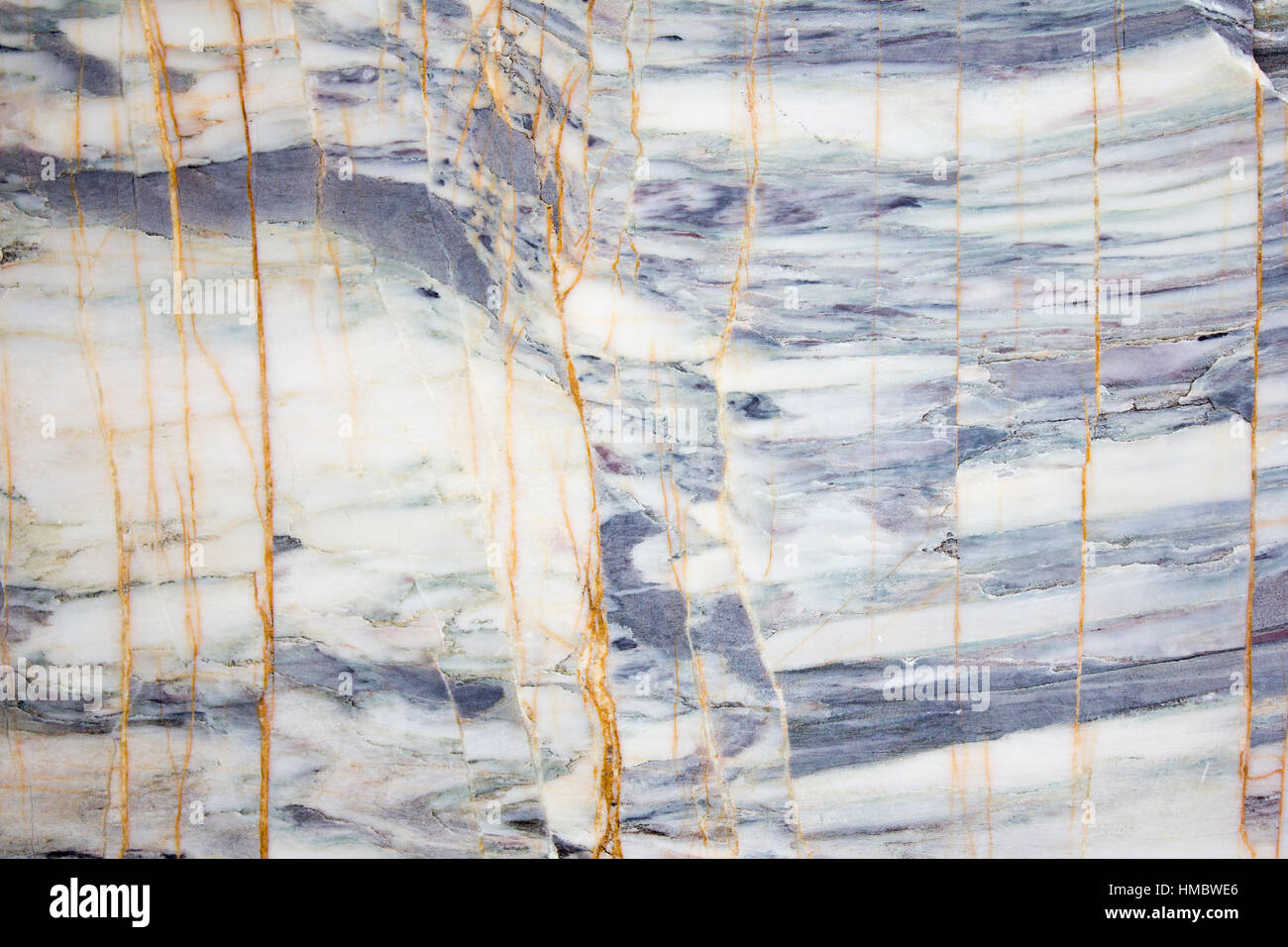 Primo piano Il blu e il bianco della pietra di marmo onice texture di sfondo Foto Stock