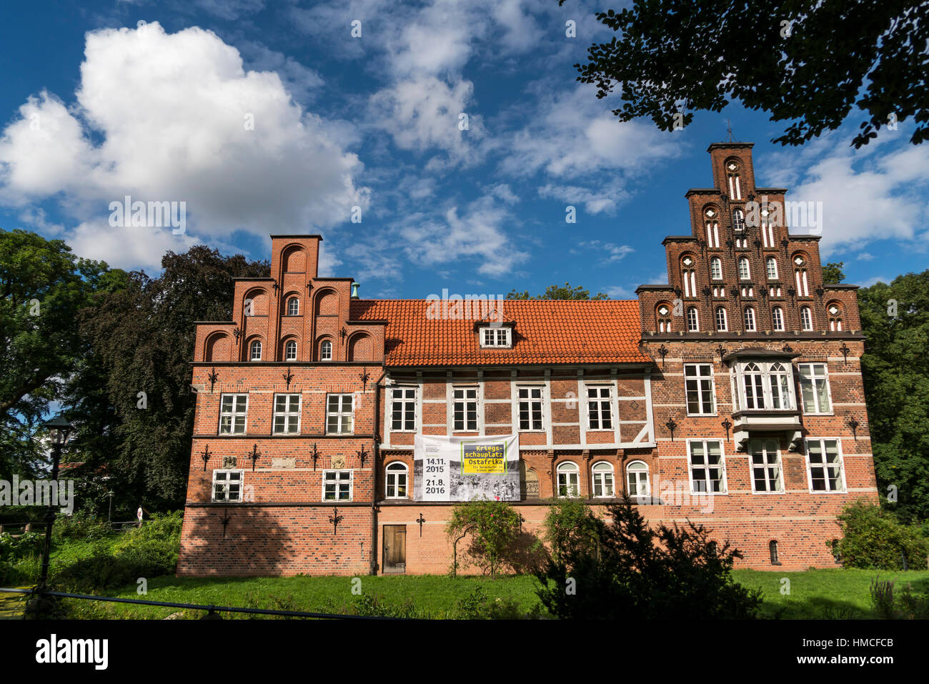 Castello Schloss Bergedorf, Amburgo, Germania Foto Stock