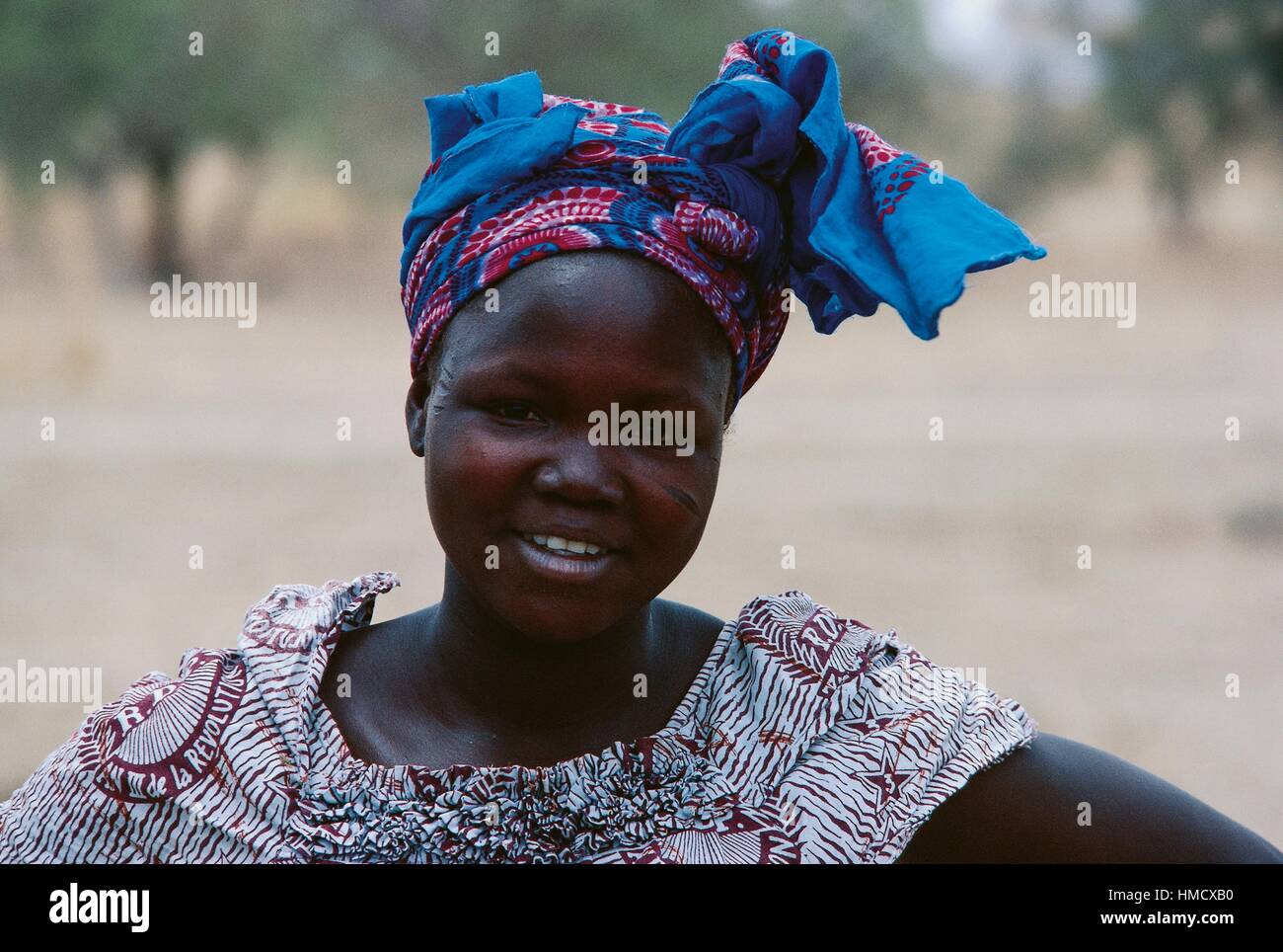 Giovane ragazza Bobo, Burkina Faso. Foto Stock