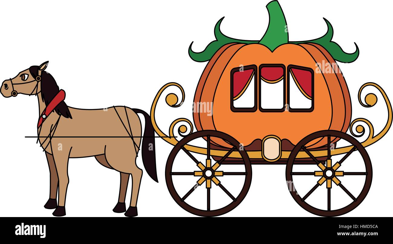 Medievale icona del carrello Illustrazione Vettoriale