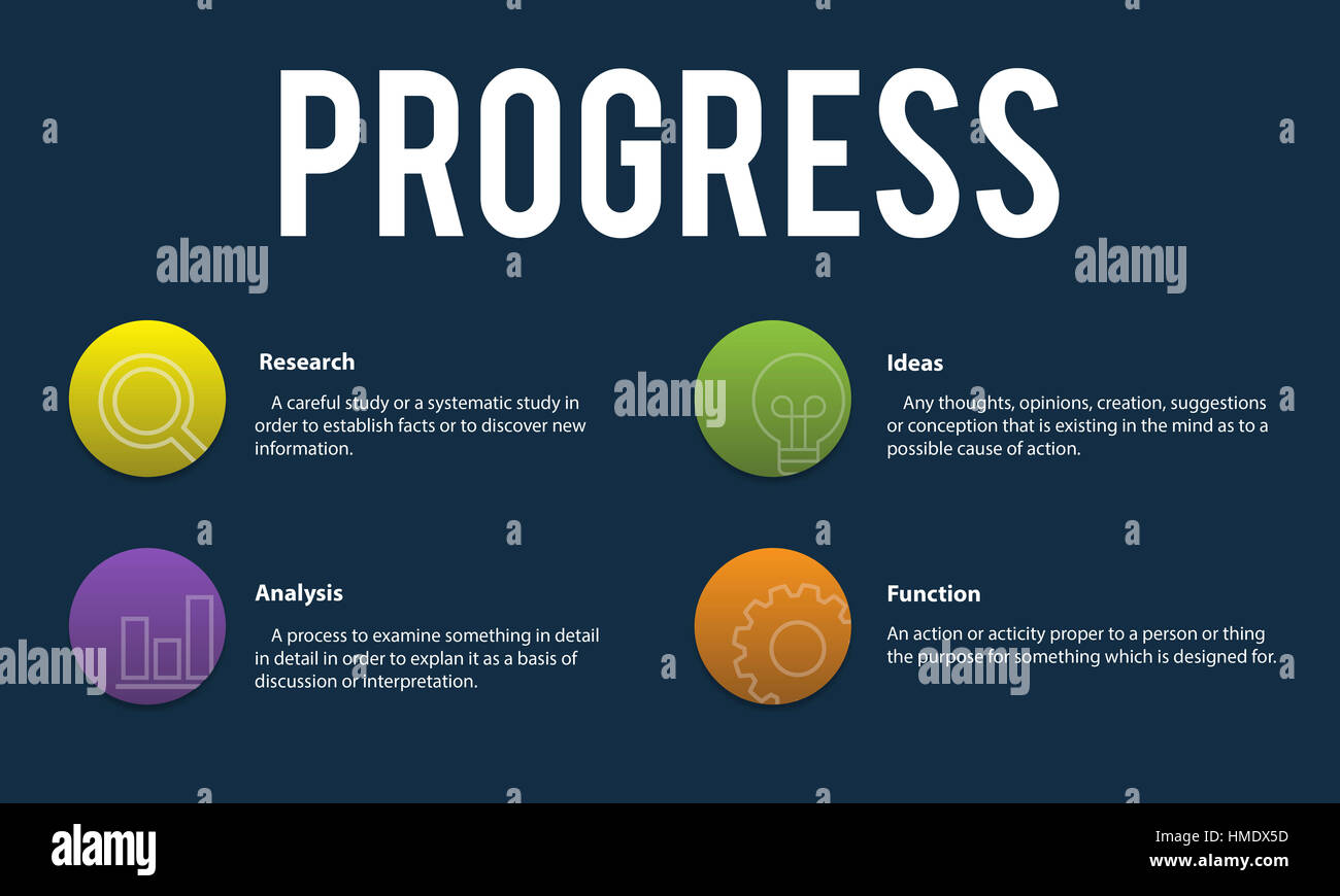 Lo sviluppo di nuovi prodotti concetto di marketing Foto Stock