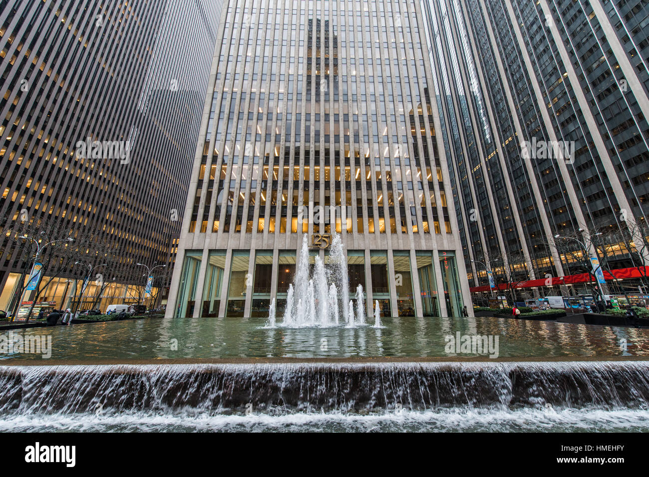 Il Rockefeller Center di New York City Foto Stock