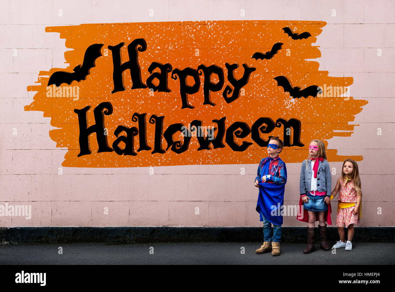 Happy Halloween Vacanze Tradizioni Concept Foto Stock