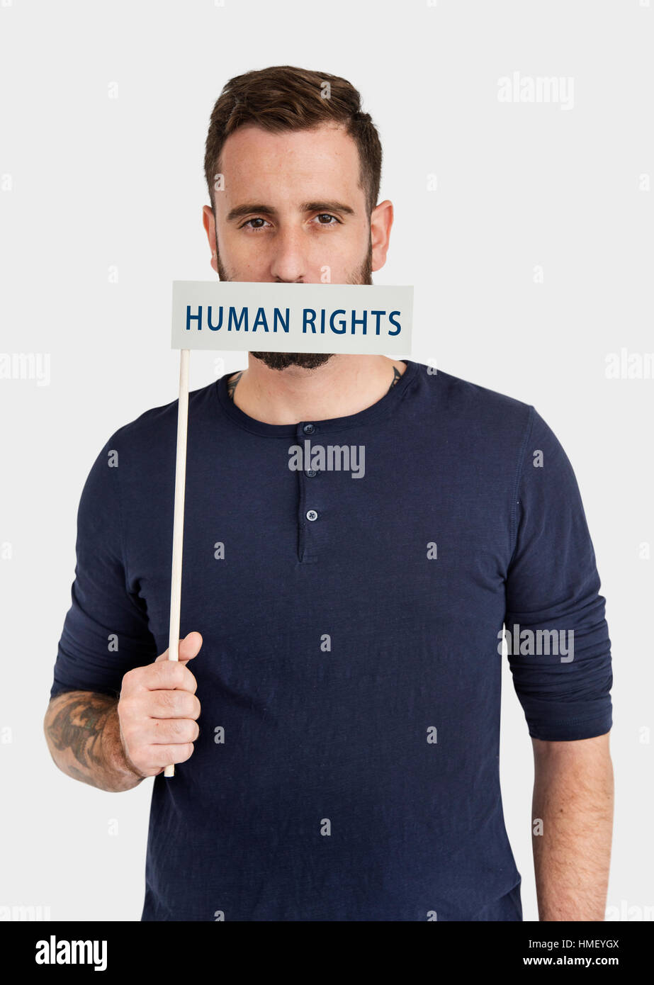 Diritti umani immunità concetto di vantaggio Foto Stock