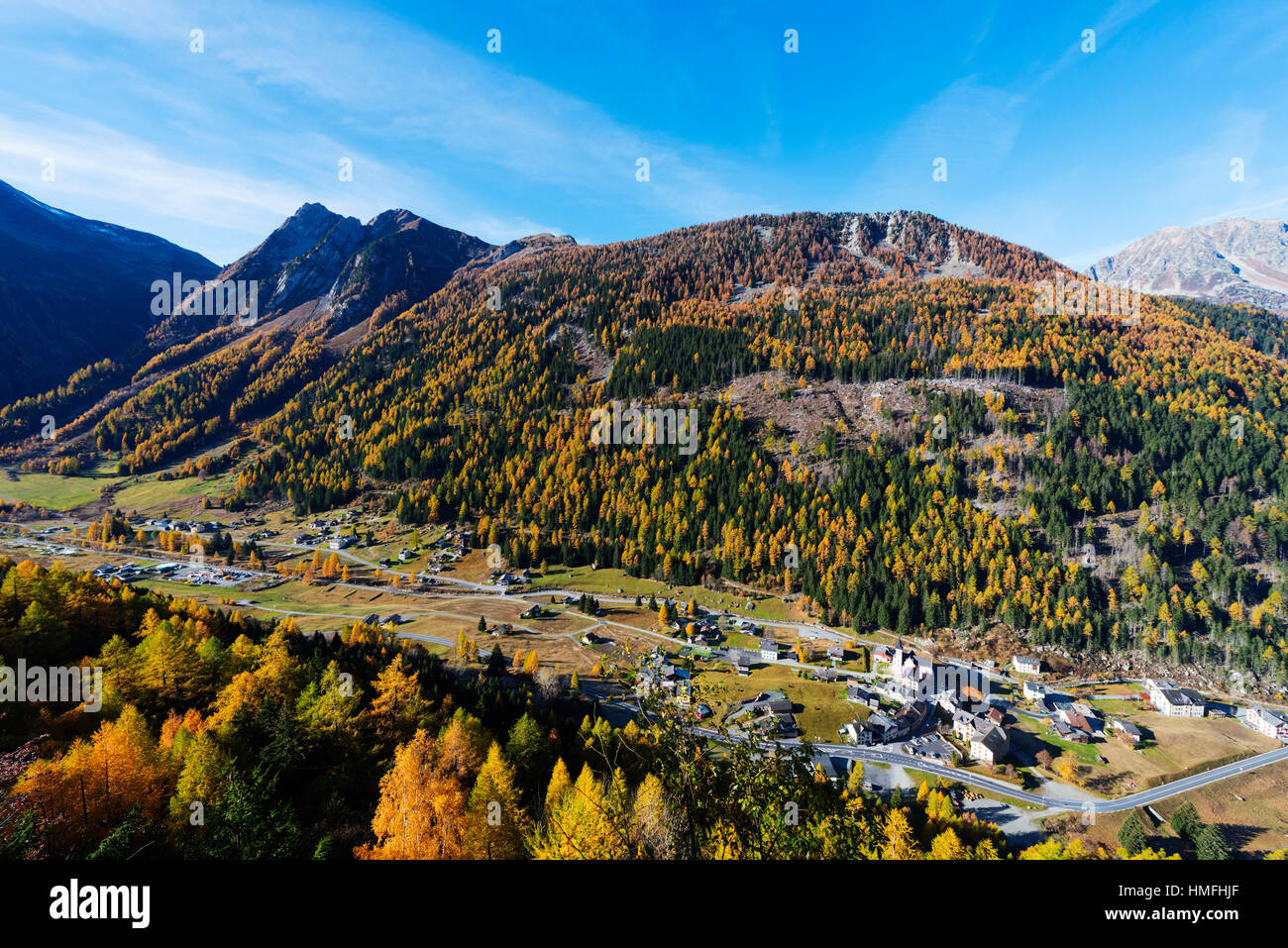Trient, Vallese, alpi svizzere, Svizzera Foto Stock