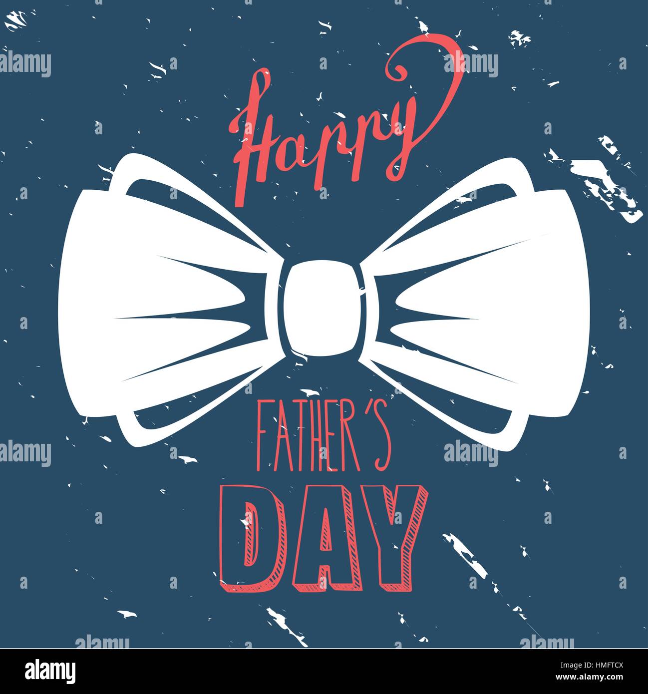 Felice Festa del papà scheda completa degli elementi del vettore Illustrazione Vettoriale