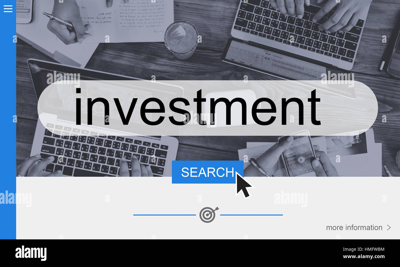 Finanza del mercato la concezione di business Foto Stock