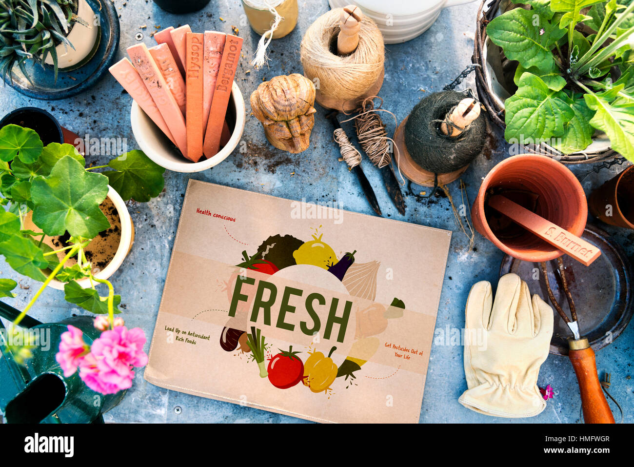 Mangiare sano cibo concetto di nutrizione Foto Stock