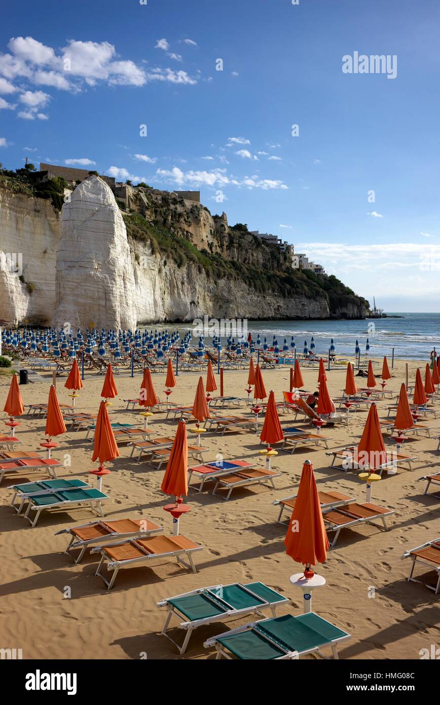 La Spiaggia Pizzomunno Di Vieste Vieste è Una Città