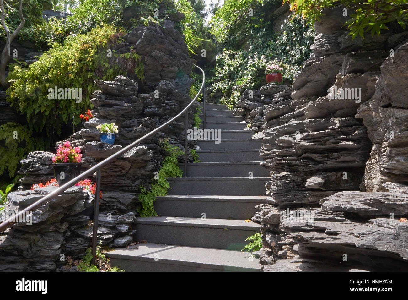 Dettaglio di Sydney giardino cinese Foto Stock