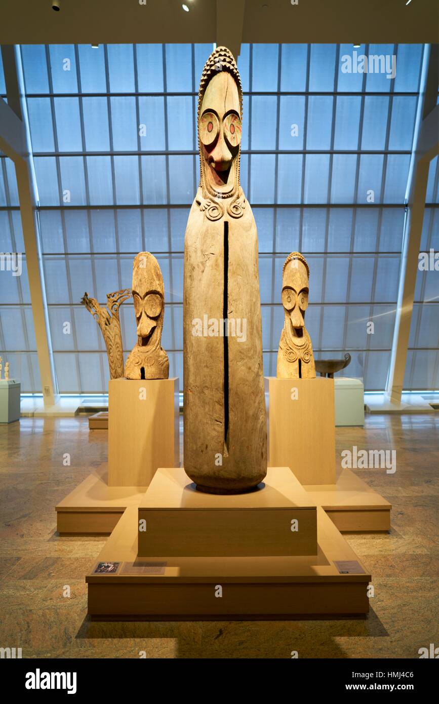 Arti di Africa e Oceania ala. Il Metropolitan Museum of Art, Manhattan, New York City, Stati Uniti d'America Foto Stock