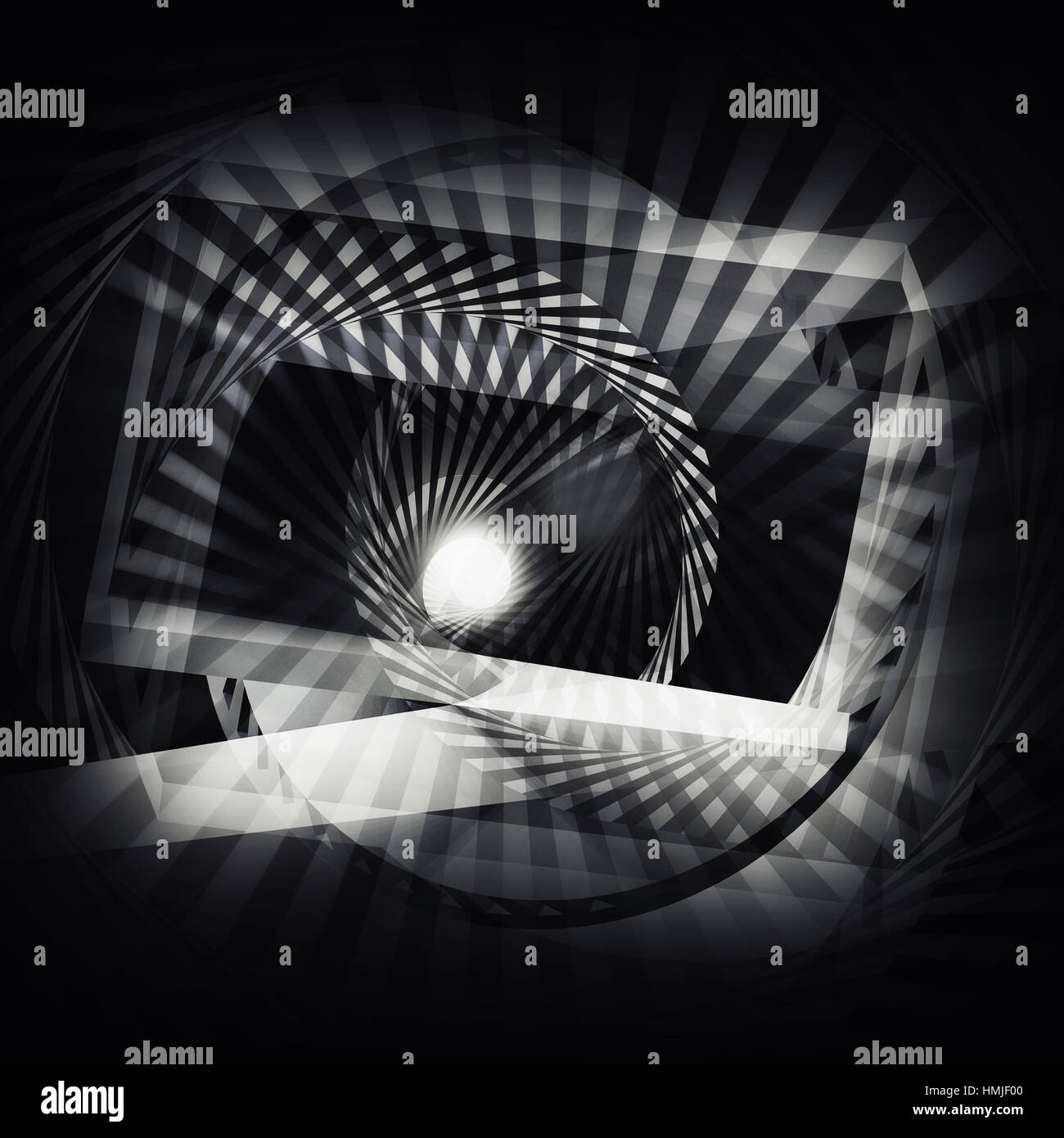 Abstract spirali scuro pattern, cg illusione ottica, 3d illustrazione Foto Stock Abstract spirali scuro pattern, cg illusione ottica, 3d illustrazione Foto Stock