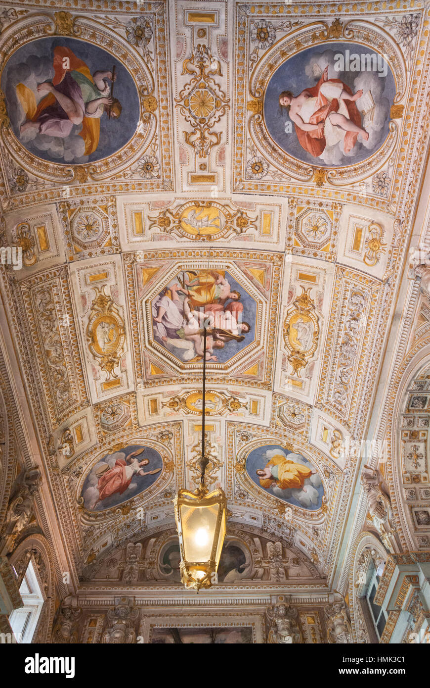 Palazzo tobia pallavicino, sito del patrimonio mondiale, Genova, liguria, Italy Foto Stock