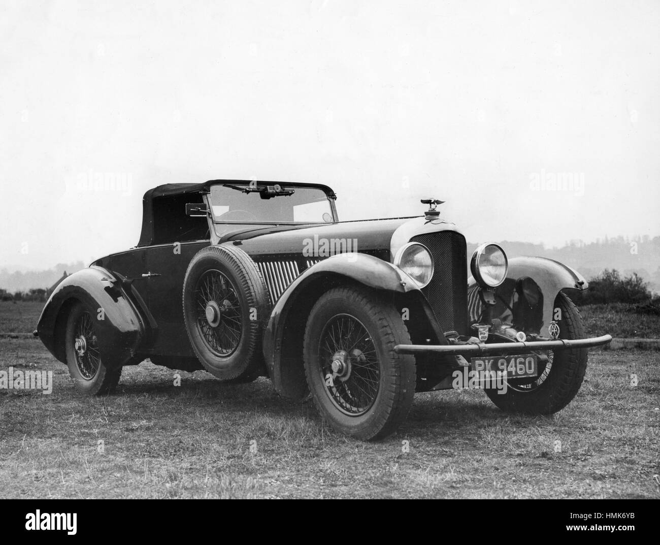 1929 velocità Bentley sei sport 2 posti Foto Stock