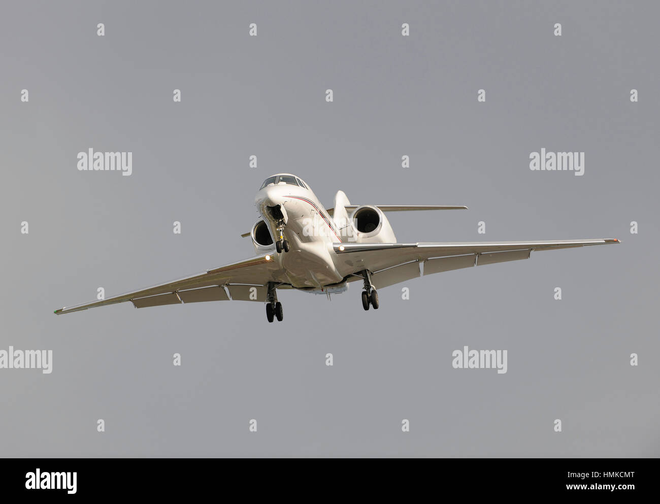 Cessna 750 Citazione X / 10 sul finale-APPROCCIO Foto Stock