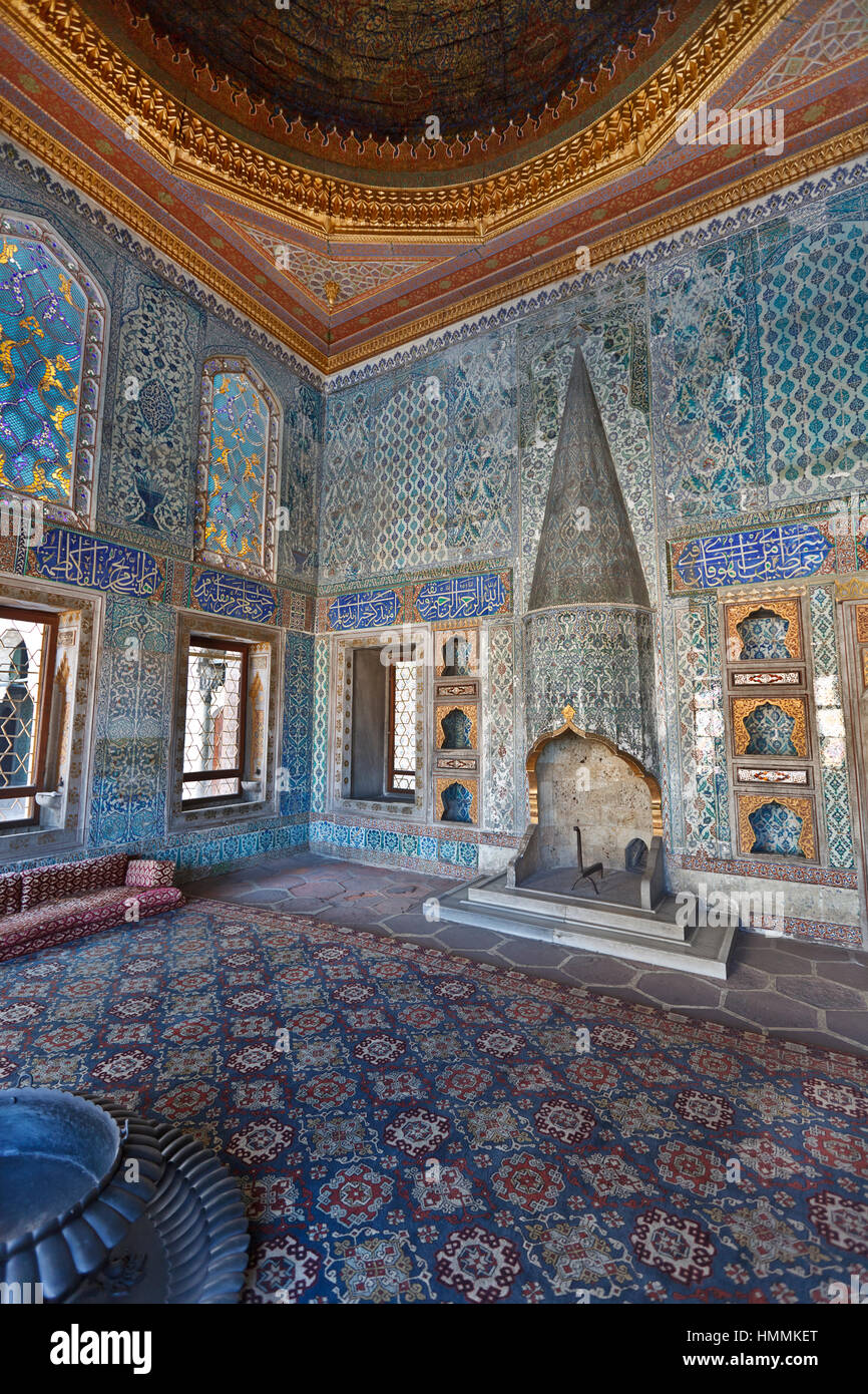Il Palazzo di Topkapi a Istanbul Foto Stock