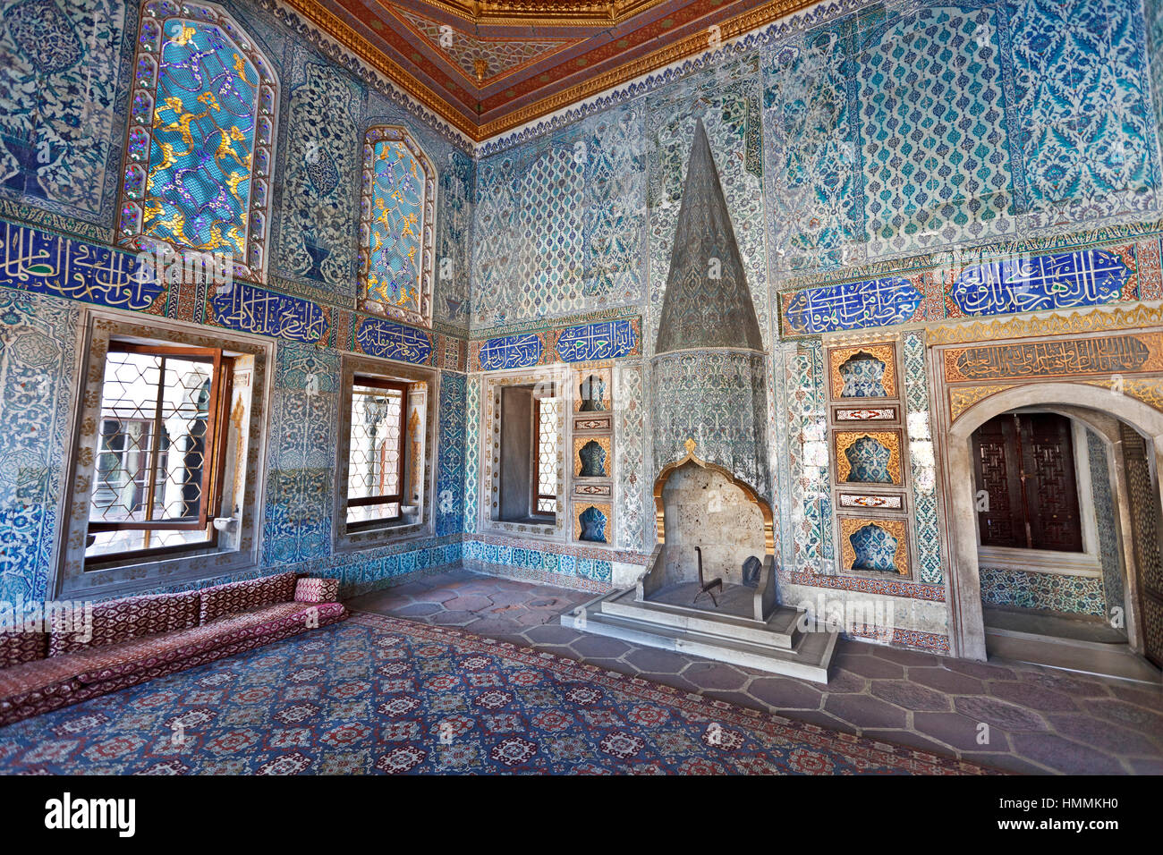 Il Palazzo di Topkapi a Istanbul Foto Stock