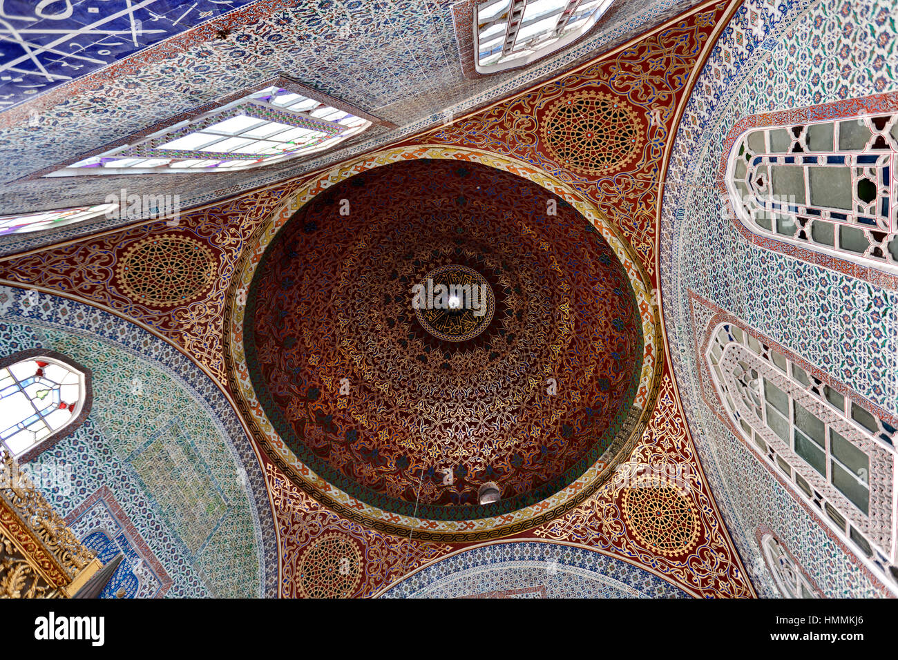 Il Palazzo di Topkapi a Istanbul Foto Stock