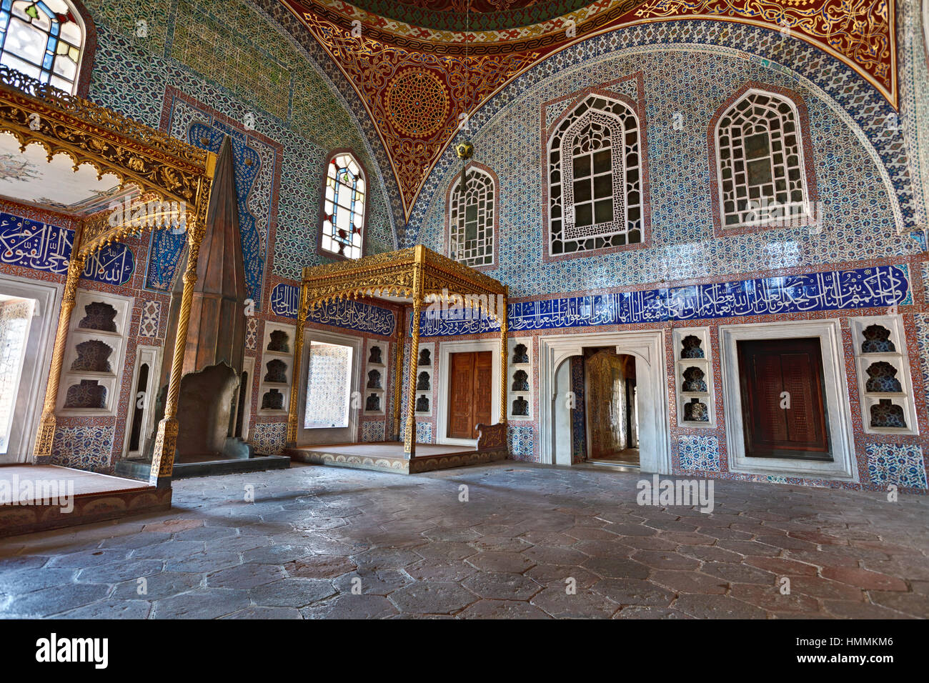 Il Palazzo di Topkapi a Istanbul Foto Stock