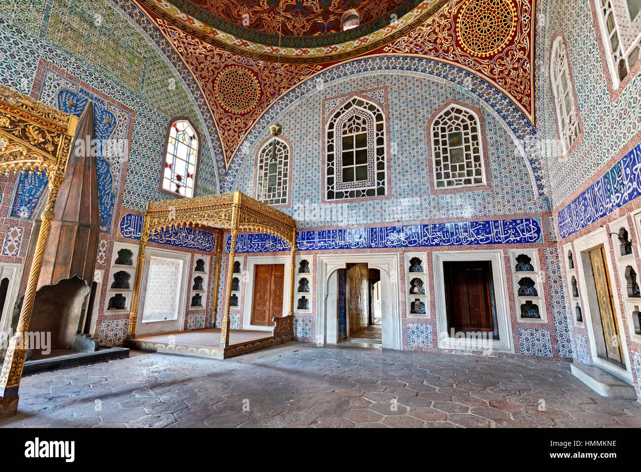 Il Palazzo di Topkapi a Istanbul Foto Stock