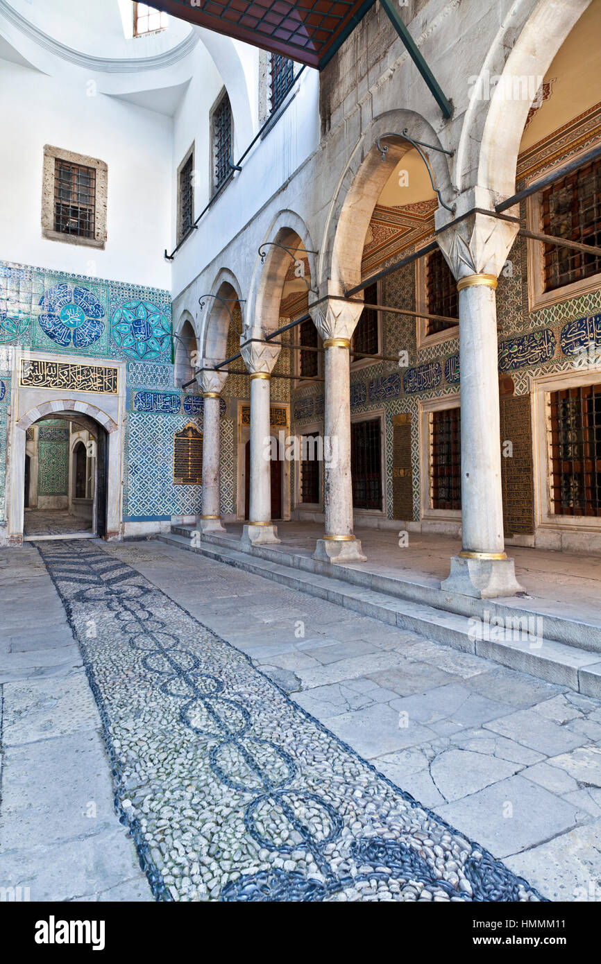 Il Palazzo di Topkapi a Istanbul Foto Stock